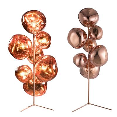 China Modern Creative Personality Minimalist Art Decoration Nordic Lava Postmodern 7 A.M. Floor Lamp for sale