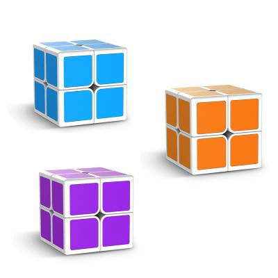 China Mini QiYi Professional 2x2x2 Rubicks Cubo 2x2 Speed ​​Rubix Magic Cube Magico 2x2 Puzzle In Hungarian Antistress Kids Educational Toys for sale