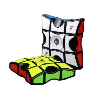 China New puzzle game style QiYi MoFangGe fidgety person light hand toys Spinner 1x3x3 spinner finger cube magic plastic cubo Magico educational toys for sale