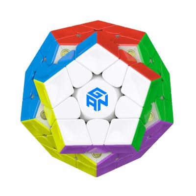 China WuMoFang 3x3 Educational Stickerless Speed ​​Cube Toy GAN Octahedron Megaing Professional Magic Puzzle Toys Lovely Toy for sale