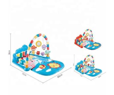 China Children Folding Soft Baby Play Mat Pedal Piano Fitness Frame Baby Gym Mat 45*10*30cm for sale