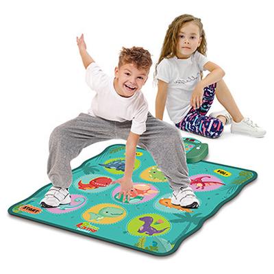 China Multifunctional Gymnasium Dancing Toy High Quality Dinosaur Dancing Playmat Music Mat For Kids Baby Educational Covering for sale