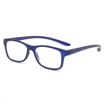 China TR Fashion New Design Man Mens Blue TR Reading Glasses for sale