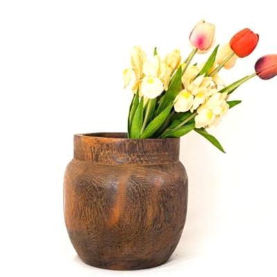 China Yulin Jiafu 2022 rustic new products home decor flower vase pots for home decoration for sale