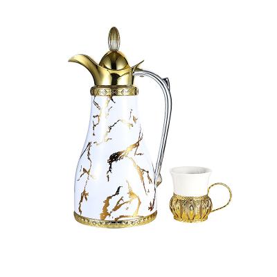 China Sustainable Luxury Arabic Style Drinkware Set 6 Arabic Coffee Cups For Drinking for sale