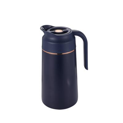 China 1300ml 1800ml Large Capacity 316 Stainless Steel PORTABLE Coffee Jug Double Wall Vacuum Thermos Flask Pot for sale