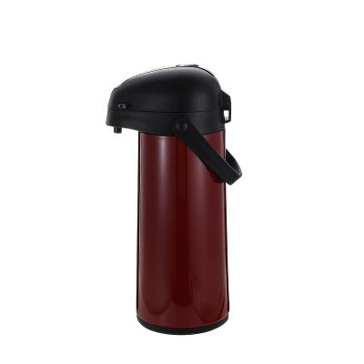 China Wholesale 1L Stainless Steel Thermos Air Pressure Viable Insulated Vacuum Flask For Office Home for sale