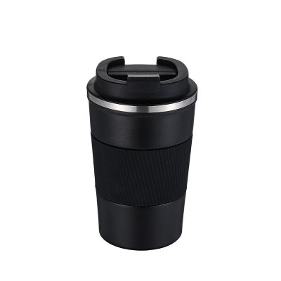 China Sustainable Portable Spill Proof Vacuum Resistant 16oz Double Wall Insulated Travel Coffee Mug With Straw Lid for sale