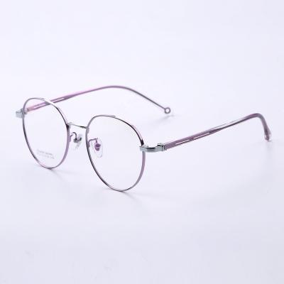 China Manufacturer High Quality Fashionable Eye Glasses Cheap Metal Glass Customized Optical Frame New Model Custom Made for sale