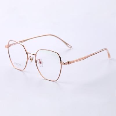 China Fashionable retro bluelight Korean PC round popular square optical clear frame glass nerd material PC cute glasses for sale