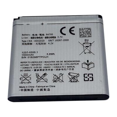 China Mobile Phone Rechargeable Battery OEM Mobile Phone Battery High Quality Original For Sony BA700 for sale