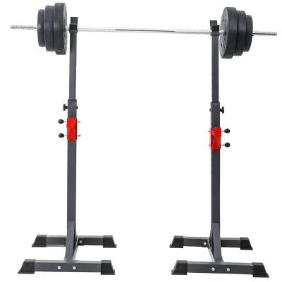 China Universal Weightlifting Adjustable Split Bed Rack Barbell Squat Rack Can Be Equipped With Dumbbell Bench Strength Training for sale