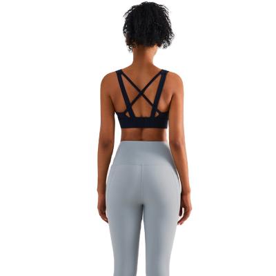 China Breathable Yoga suit sexy back slim body professional running fitness for sale