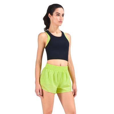 China QUICK DRY Women's sexy off-the-shoulder bra and shorts outfit for sale