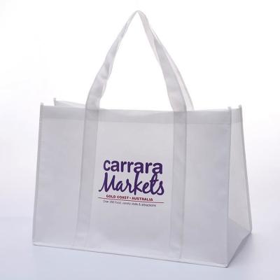 China Durable Eco Friendly Custom Reusable Non Woven Grocery Bags for sale