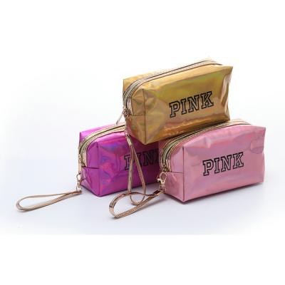 China Wholesale Custom Makeup Pouch Fashion PU Fashion Travel Cosmetic Storage Bag For Packaging for sale