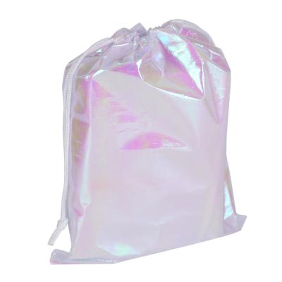 China OEM ODM Waterproof Viable Promotional Gift Shopping Tote Polyester Logo Custom Drawstring Bag for sale