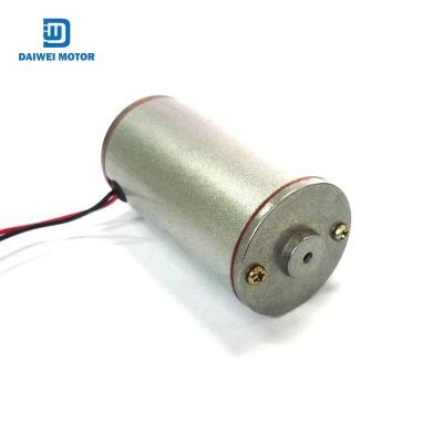 China drip proof manufacture customized longer brush shaft wheelchair dc motor used for car for sale