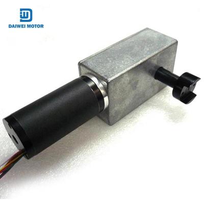 China China Manufacturer Customized 12 Volt Worm Gear Drip Proof Brushless Motor For Home Appliance for sale