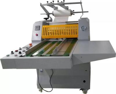 China SONTO-XCFM520Z Hydraulic Heavy Duty Single Side Manual Feeding Automatic Cutting Semi-automatic Hot Roll Laminator 480MM for sale