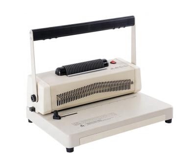 China Book Binding Calendar Binding SONTO Bind S200A Coil Binding Heavy Duty Spiral Binding 46 Cutters Mobile Binding Manual Machine for sale