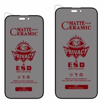 China Mobile Phone Unbreakable flexible durable Screen Protector Ceramic film Anti-static Matte Privacy for all makes and models for sale