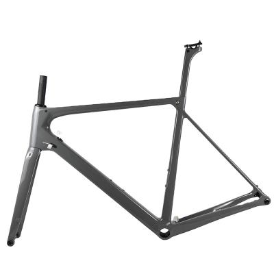 China Road Bikes Wholesale Disc Road Carbon Bicycle Frame Cyclocross Disc Road Bicycle Carbon Bike Frames In Stock for sale