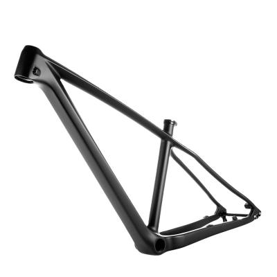 China 2022 27.5er T1000 Mountain Bikes Super Lightweight Hardtail Carbon Mountain Bicycle Frame 650B 27.5 MTB Carbon Bike Frame Chinese Factory for sale