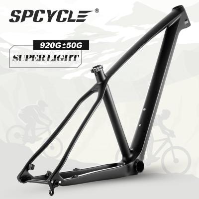 China Super Light 27.5er T1000 Mountain Bikes Light 27.5er T1000 Carbon Mountain Bike Frame ENV Technology 27.5 MTB Carbon Frame for sale