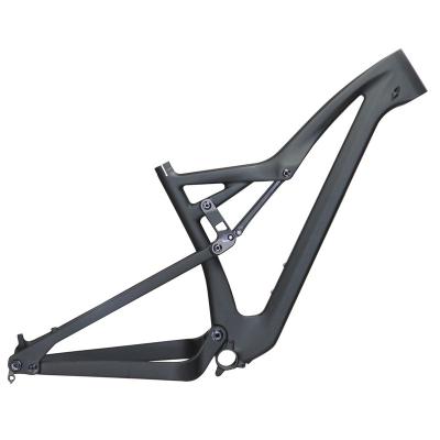 China Mountain Bikes 29er Enduro Carbon Frame 29 Thrust All Mountain Bike Full Suspension MTB Frame for sale