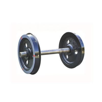 China energy & Mining Railway Wheel Set For Sale Mining Trolley Wheel Set Mining Car Cast Iron Ore Mining Trolley Wheel Sets for sale