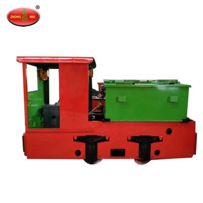 China 15T Load Coal Mine Battery Narrow Gauge Locomotive CTY18/6 Underground Locomotive Price for sale