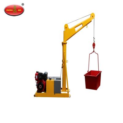 China Construction worksÂ   Mini Building Material Lifting Machine, material crane, light load lifting machine for sale