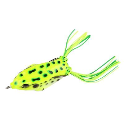 China Hot Selling Silica Gel Bait Silicone Lei Frog Bait Freshwater Trolling Soft Stream for sale