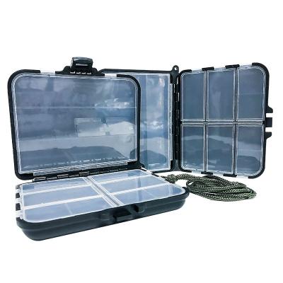 China Easy To Carry Fishing Instrument Box Fish Hook Storage Box Plastic Square Box for sale