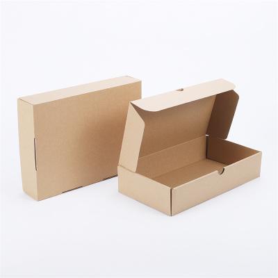 China Factory Customization Cardboard Food Pizza Wrapping Paper Handmade Wholesale Biodegradable Paper Box for sale