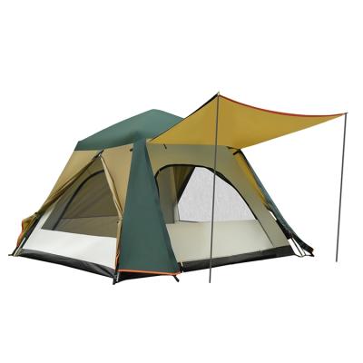 China Wild Camping Family Mountain Foldable Camping Tents Large Tent Waterproof Outdoor Space for sale