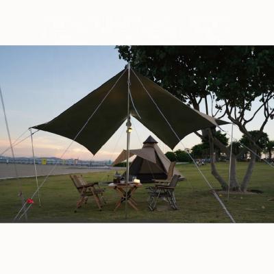 China High quality outdoor waterproof hammock rainfly camping hammock rain fly tarp tent for sale