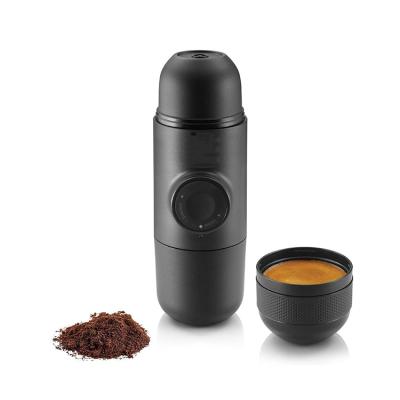 China Latest high pressure capsule car portable coffee maker good quality foldable mini for business trip for sale