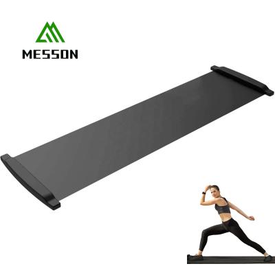 China Balance Training Slide Board - Fitness Training Workout Board with Shoe Booties and Carry Bag Included for sale