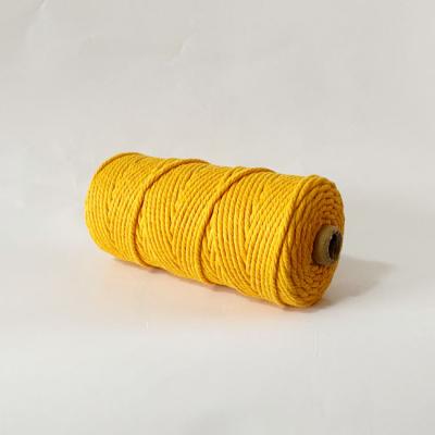 China Hand Made Cotton Macrame Tie 4mm High Quality Macrame Tie Cotton Macrame Rope From China for sale