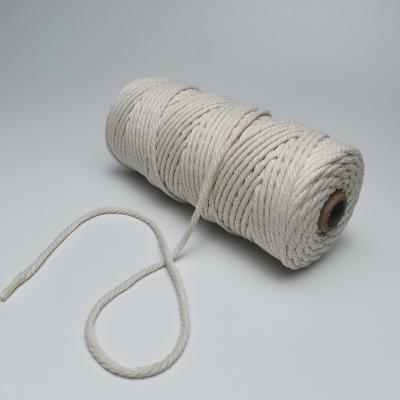 China Bulk Custom Diy 3mm Color Cotton String Viable Ball Cotton Rope Cotton Rope Bulk For Macrame Buyer 1 for sale