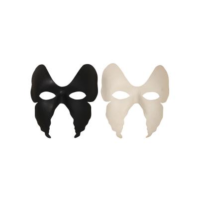 China Sugar Cane Bagasse Pulp Customized Paper Pulp Blank White Masks Party Masks To Decorate for sale