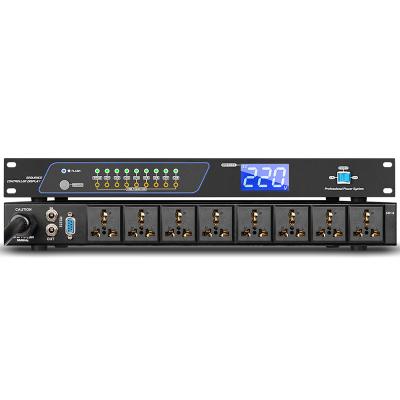 China NO Biner DT68 Professional 8 Channel Smart Power Sequencer with RS232 Interface WIFI Control for sale