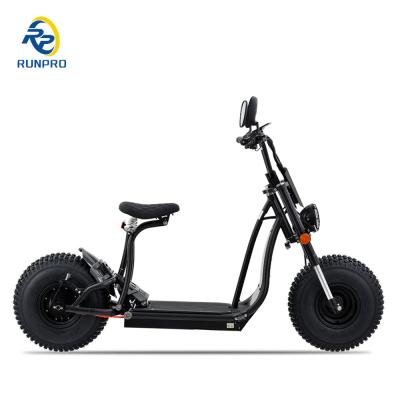 China 10 20Ah Batterijcapaciteit Driewiel scooter Off Road Vetbanden Reis 1500W Chopper Te koop