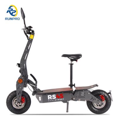 China Scooter eléctrico plegable con suspensión de choque de resorte y capacidad de batería de 10-20Ah en venta