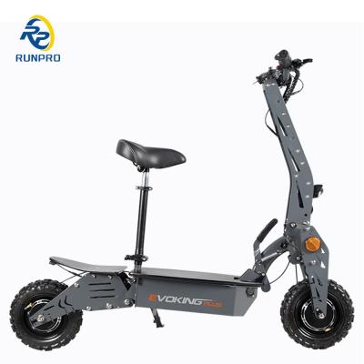 Chine Système de freinage à disque hydraulique 2000W Scooter électrique pliable avec batterie Li-on 48V20AH à vendre