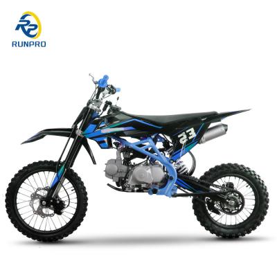 China 125cc Dirt Bike 4 Stroke Cross Pit Bike Air-Cooled Motorcycle Bike size 1750X710X1080MM for sale