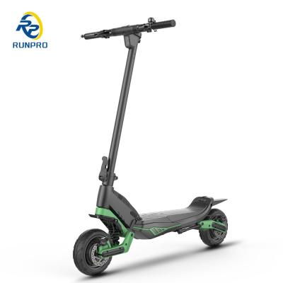 China Max Power 750W Foldable Dual Motor Electric Adult Scooter with Removable Battery for sale