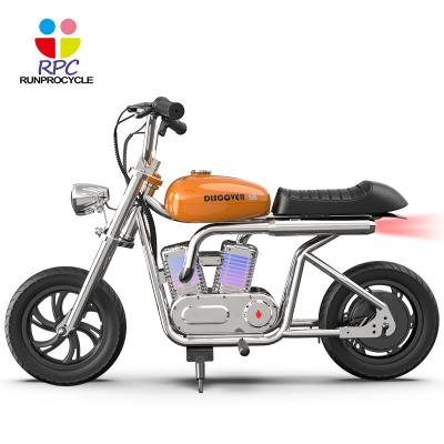 China Max Loading 60kgs Electric Radar Kids Motorcycles voor Outdoor Playground 24V Mini Bike Te koop